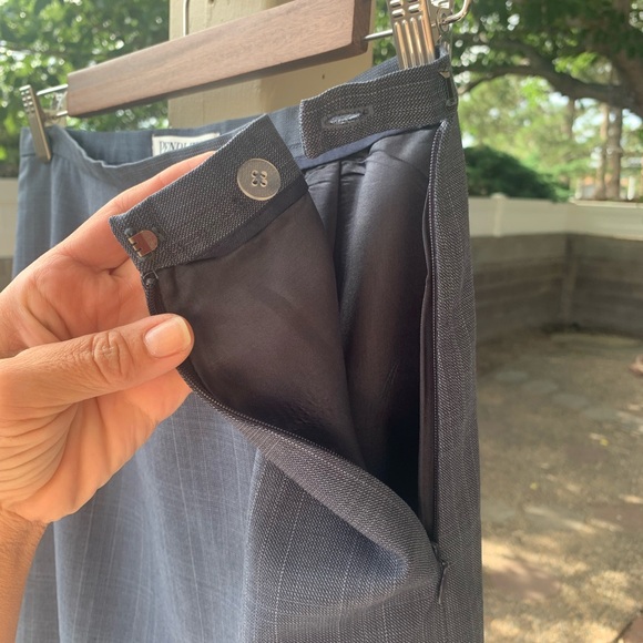 Pendleton pencil grey wool skirt size 6 - Picture 3 of 12